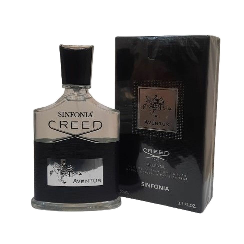 ادو پرفیوم مردانه سین فونیا مدل creed aventus حجم 100 میلی لیتر