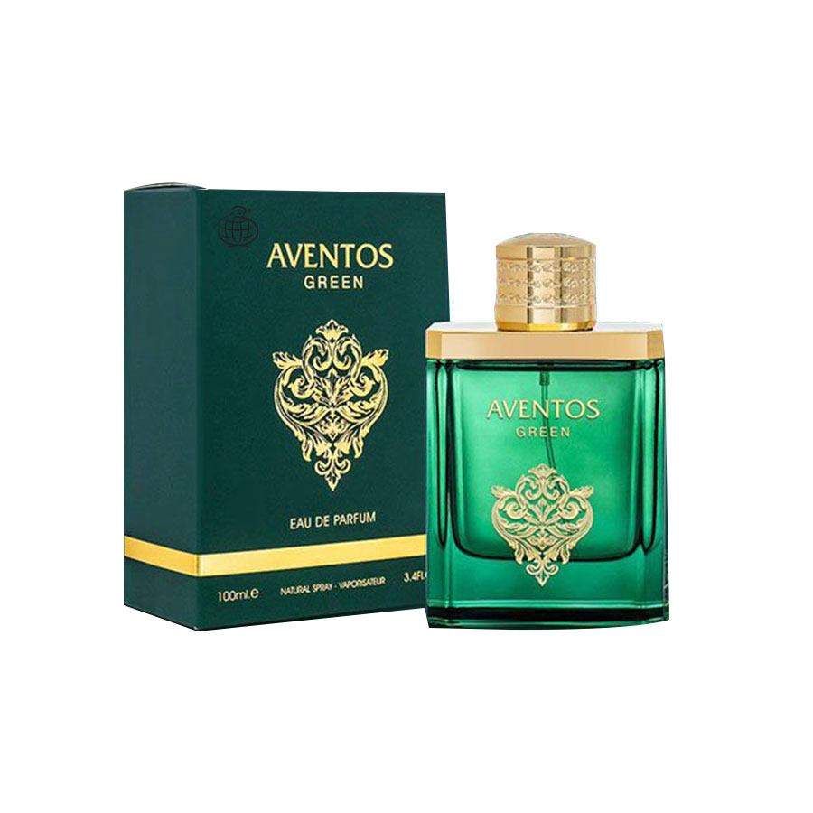 ادو پرفیوم مردانه فراگرنس ورد مدل aventos green حجم 100 میلی لیتر