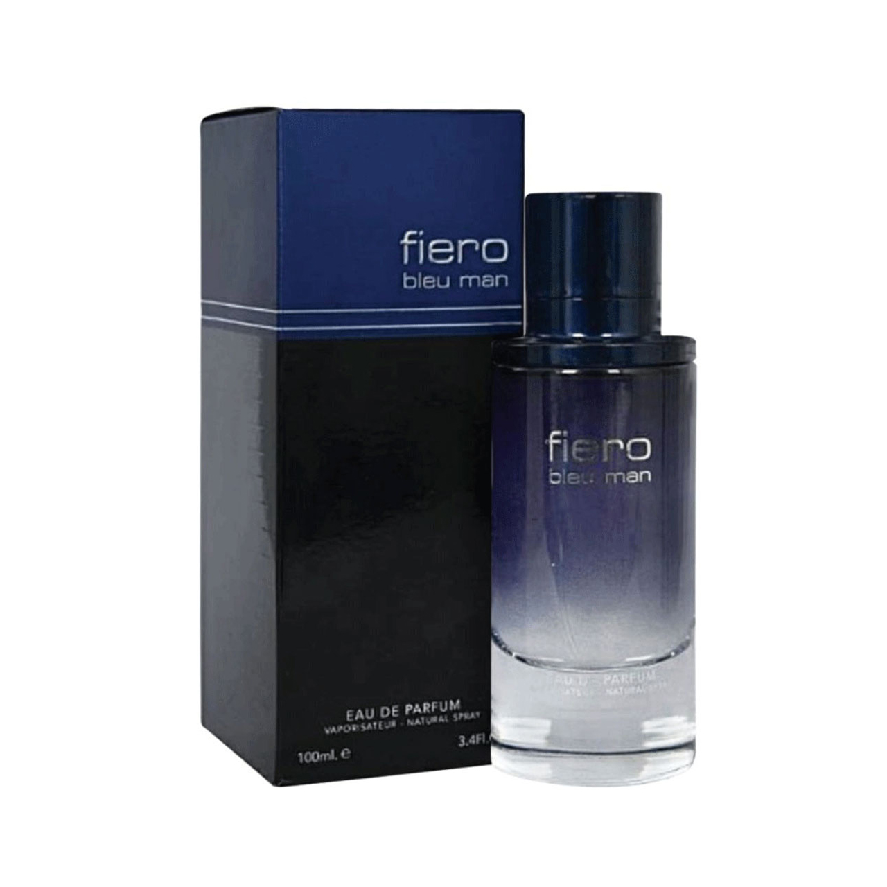 ادو پرفیوم مردانه فراگرنس ورد مدل fiero blue man حجم 100میلی لیتر