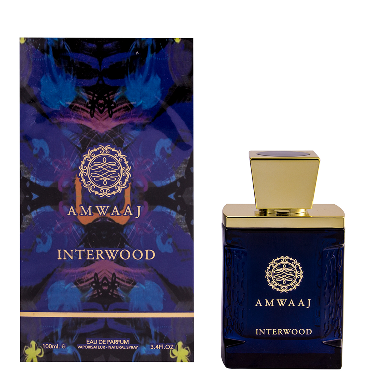 ادو پرفیوم مردانه فراگرنس ورد مدل interwood حجم 100 میلی لیتر
