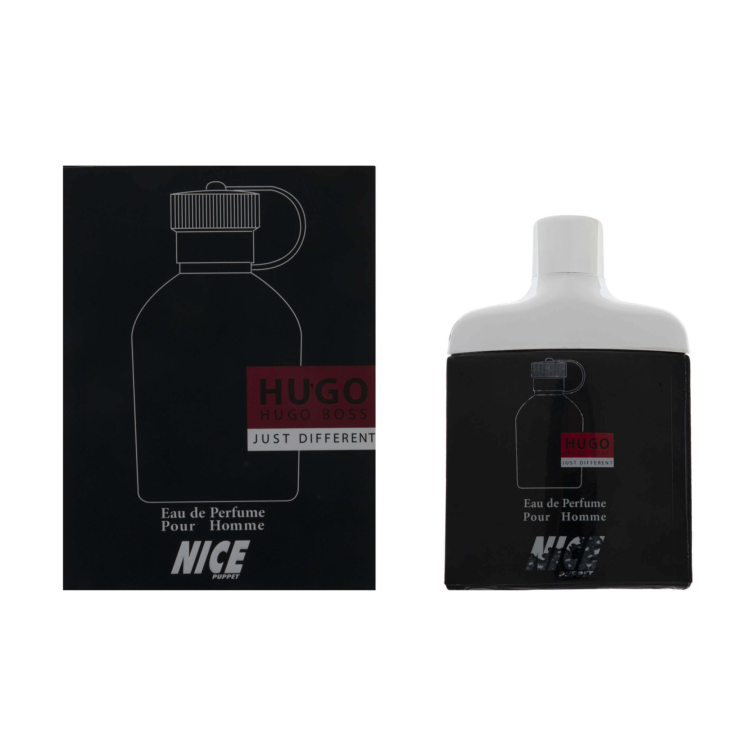 ادو پرفیوم مردانه نایس مدل hugo boss just different حجم 85 میلی لیتر