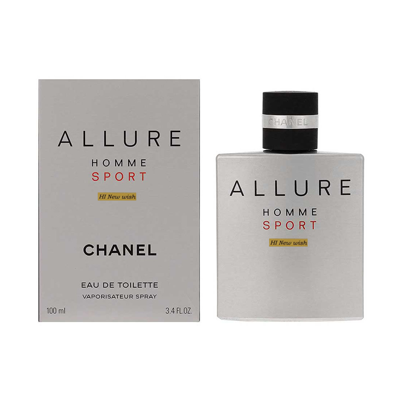 ادو پرفیوم مردانه های نیوویش مدل allure homme sport حجم 100 میلی لیتر