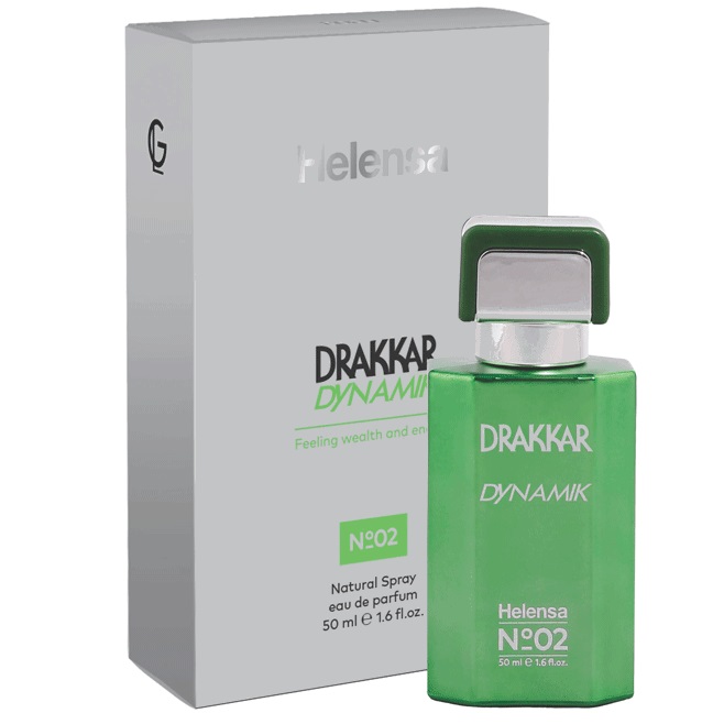 ادو پرفیوم مردانه هلنسا مدل drakkar dynamik حجم 50 میلی لیتر