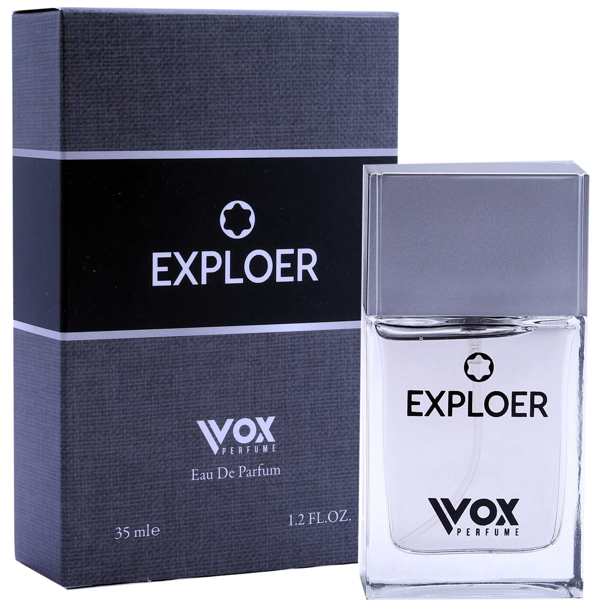 ادو پرفیوم مردانه وکس مدل explorer حجم 35 میلی لیتر