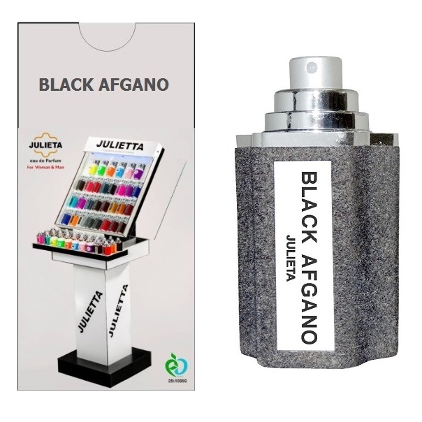 ادو پرفیوم ژولییتا مدل black afgano حجم 30 میلی لیتر
