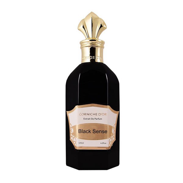 ادو پرفیوم کورنیش دوق مدل black sense حجم 125 میلی لیتر