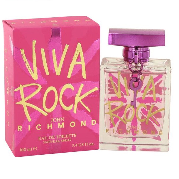 ادوتویلت زنانه جان ریچموند مدل viva rock حجم 100 میلی لیتر