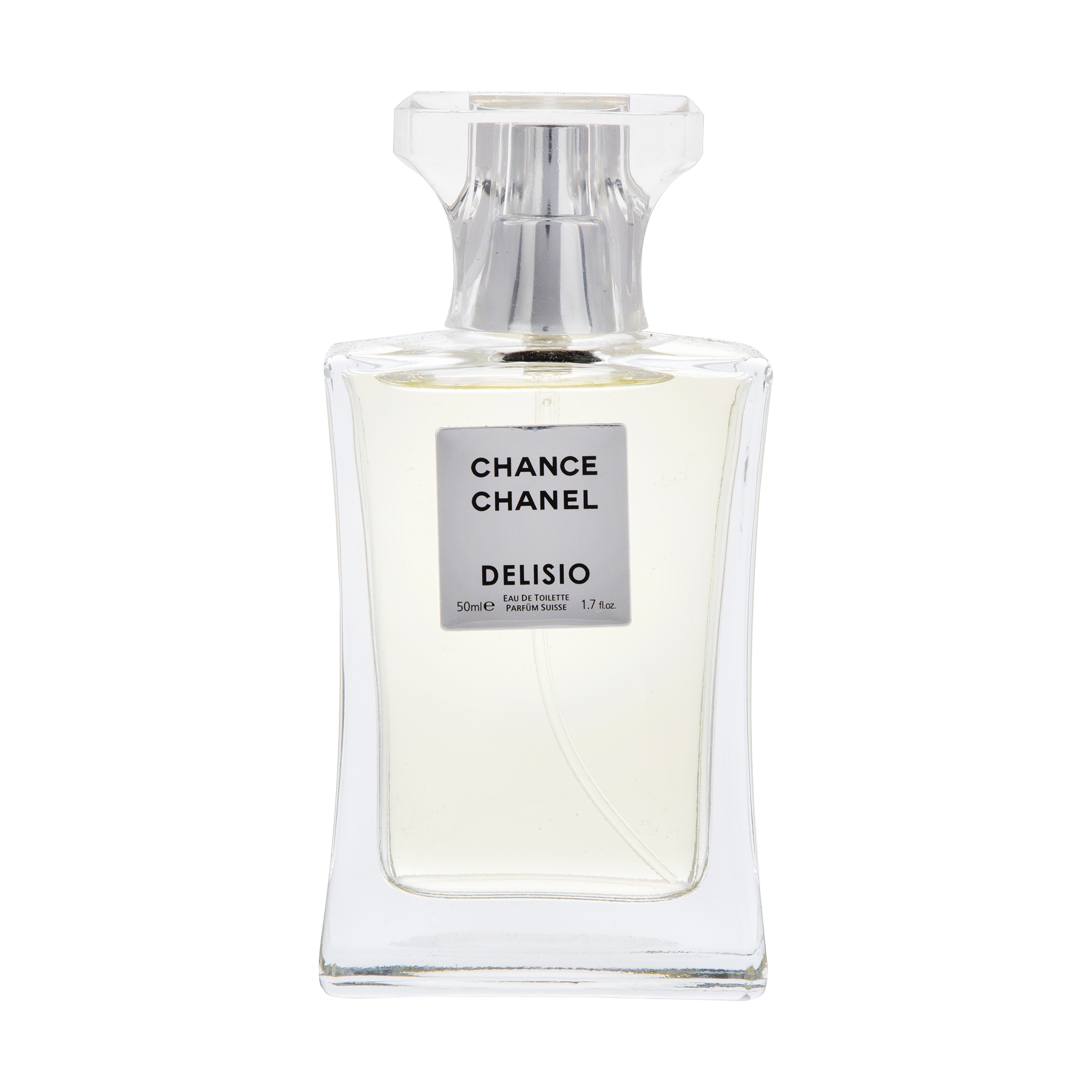 ادوپرفیوم زنانه دلیسیو مدل chance chanel حجم 50 میلی لیتر