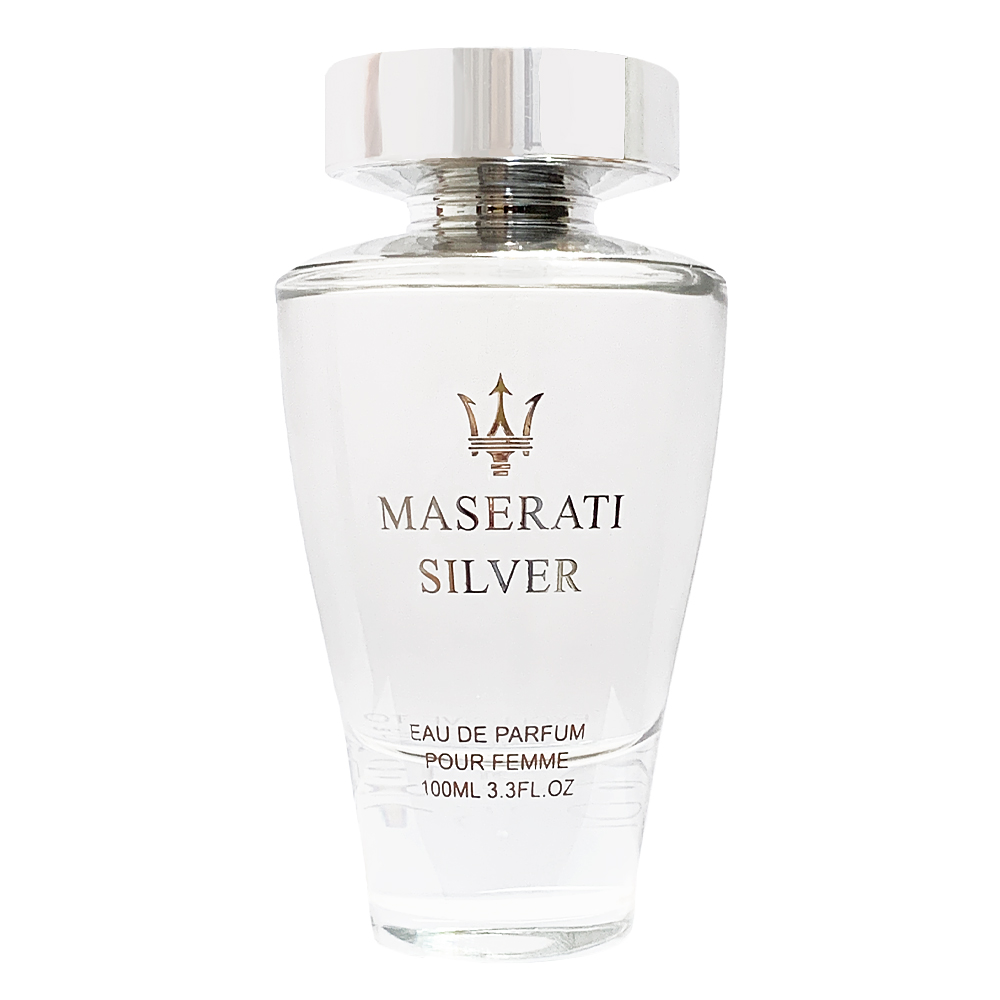 ادوپرفیوم زنانه مازراتی مدل silver حجم 100 میلی لیتر