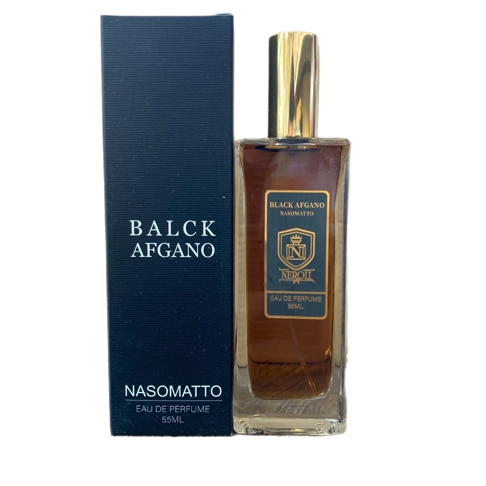 ادوپرفیوم نرولی مدل black afgano حجم 55 میلی لیتر