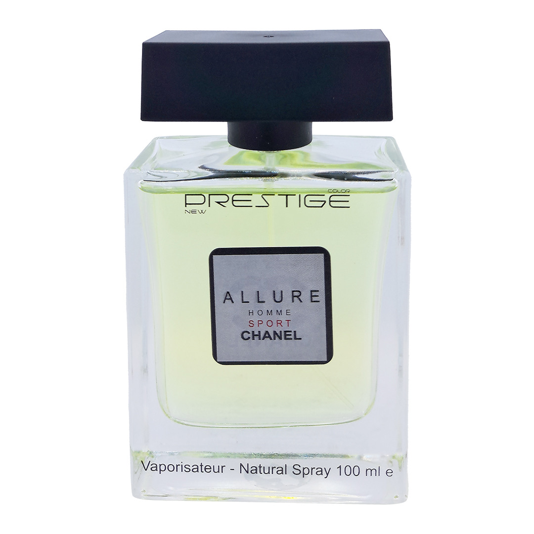 ادوپرفیوم نیو پرستیژ کالر مدل chanel allure homme sport حجم 100 میلی‌لیتر