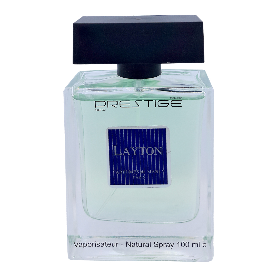 ادوپرفیوم نیو پرستیژ کالر مدل parfums de marly layton حجم 100 میلی‌لیتر