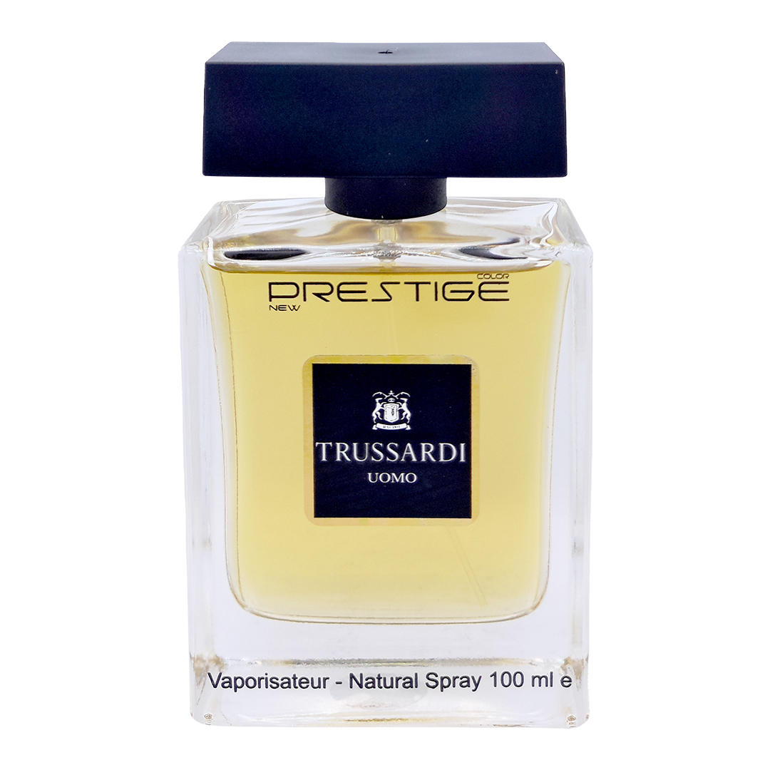 ادوپرفیوم نیو پرستیژ کالر مدل trussardi uomo حجم 100 میلی‌لیتر