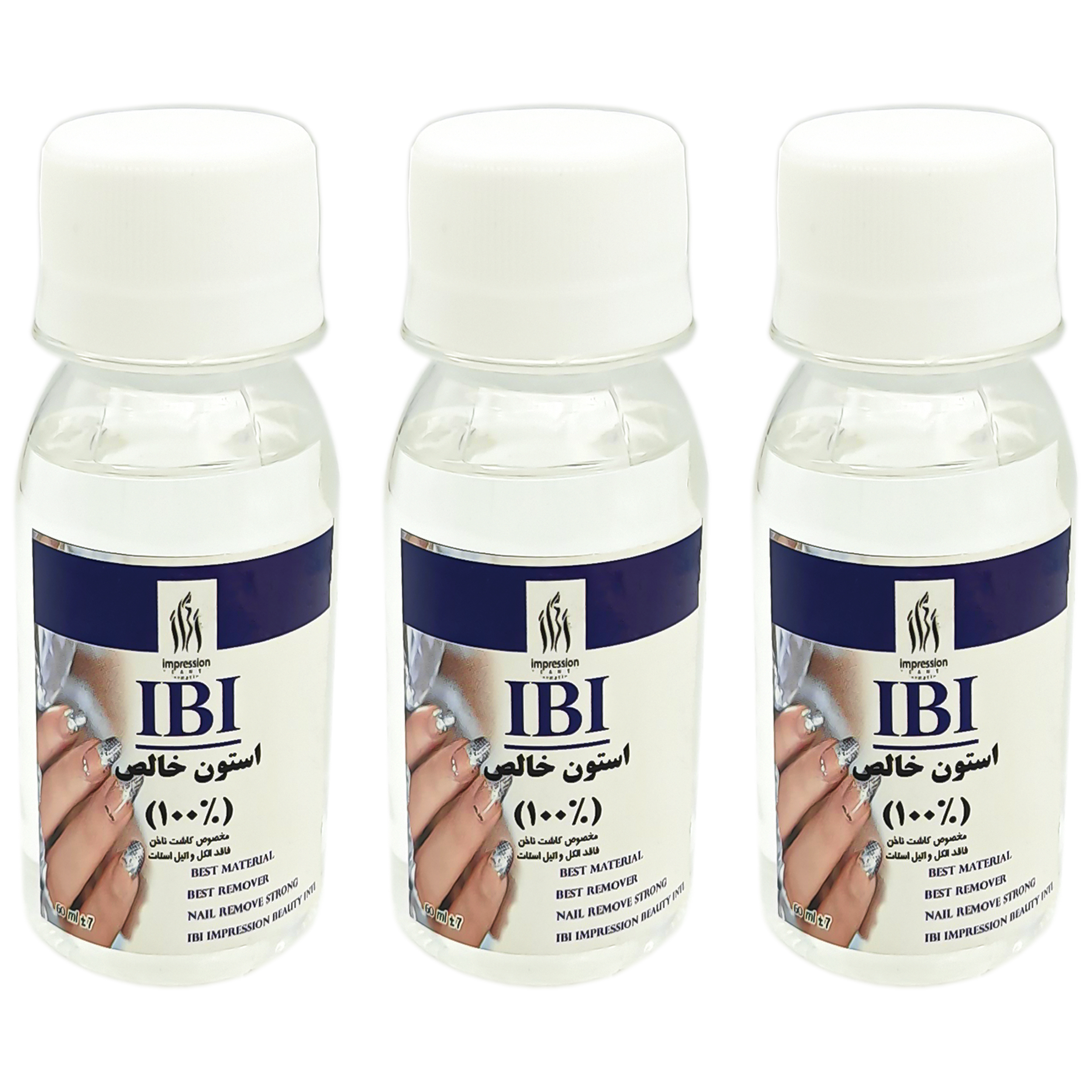 استون آی بی آی مدل ib 100 حجم 60 میلی لیتر مجموعه 3 عددی