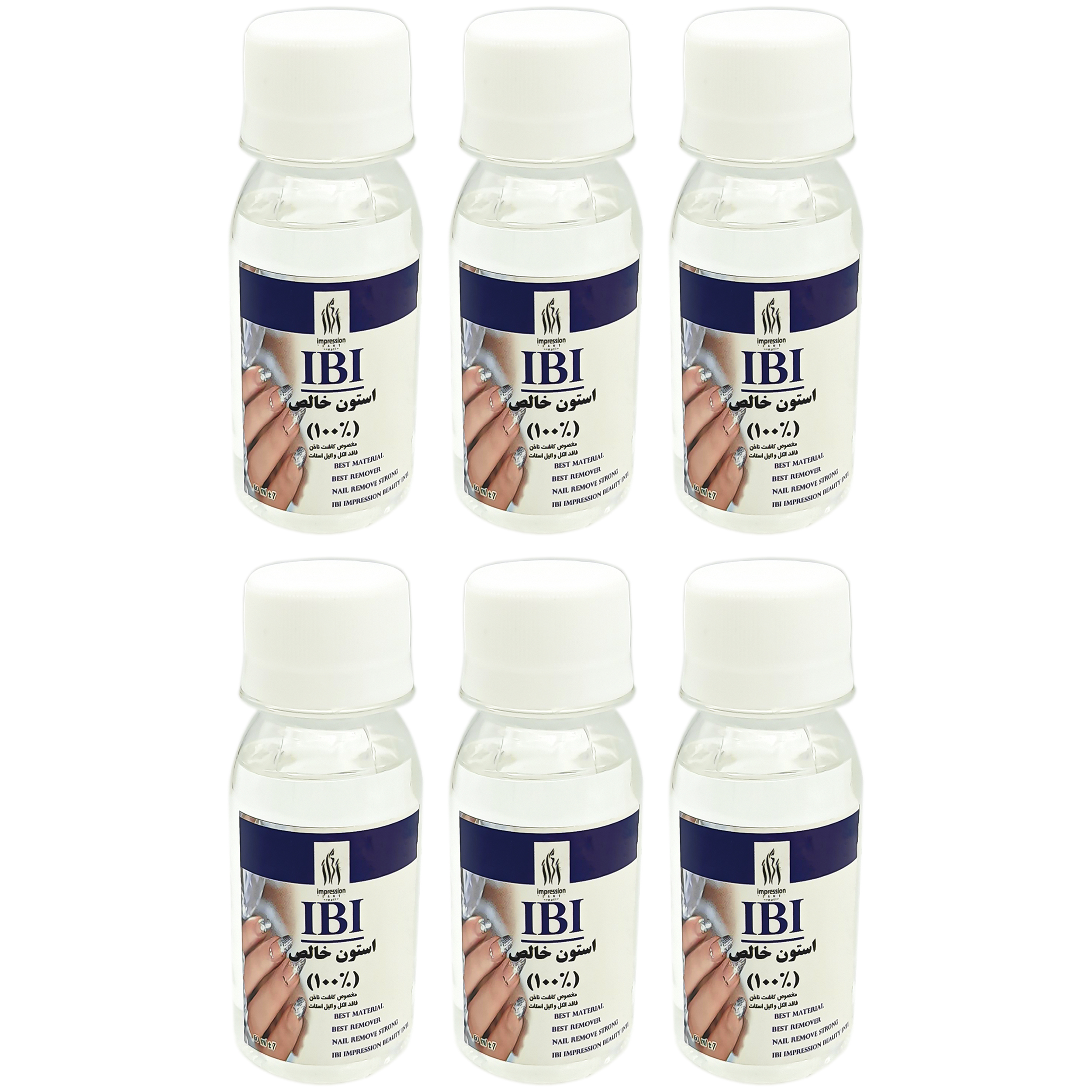 استون آی بی آی مدل ib 100 حجم 60 میلی لیتر مجموعه 6 عددی