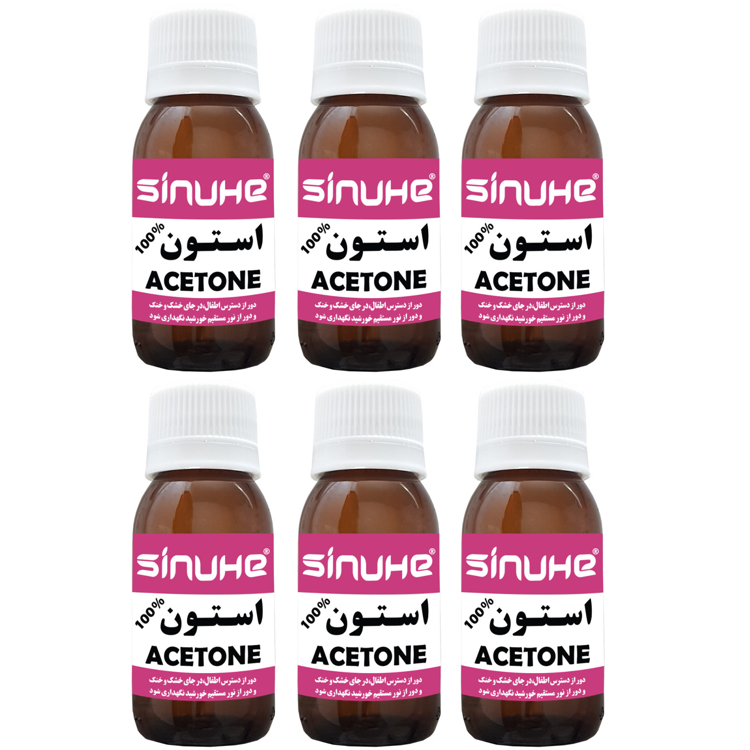 استون سینوهه مدل rad60 حجم 60 میلی لیتر بسته 6 عددی