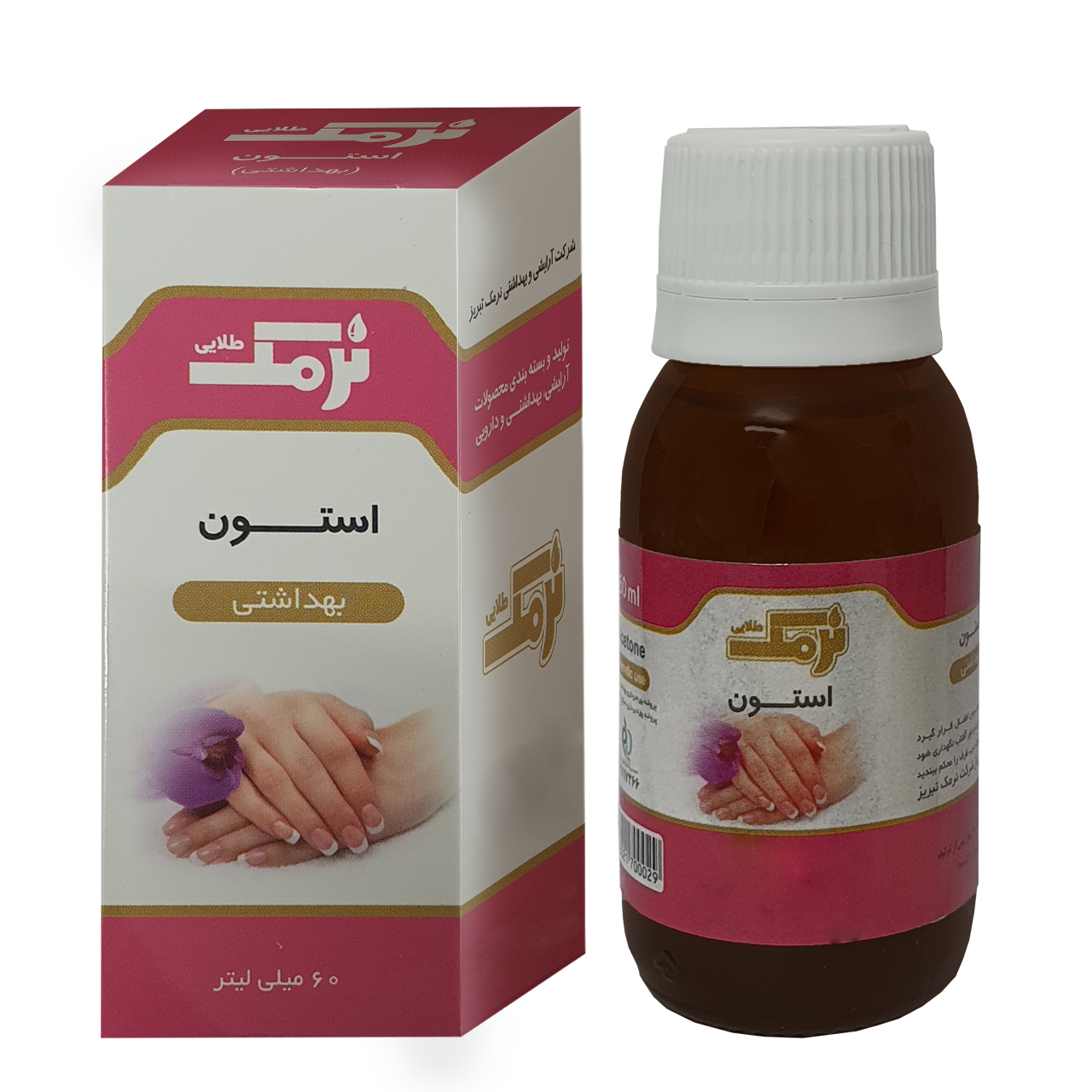 استون نرمک طلایی مدل nt.108 حجم 60 میلی لیتر