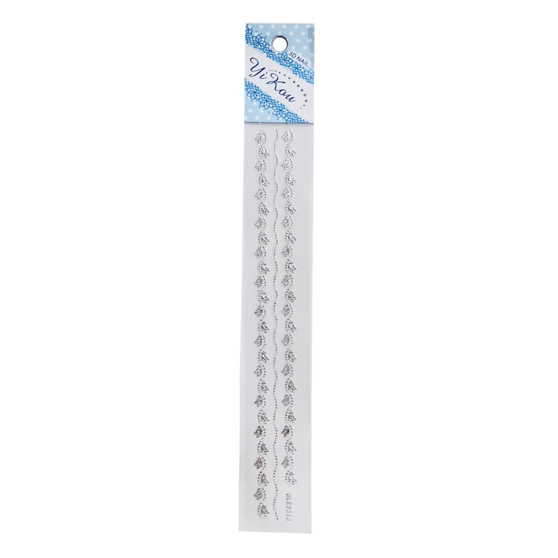 استیکر طراحی ناخن مدل ble231j مجموعه 6 عددی