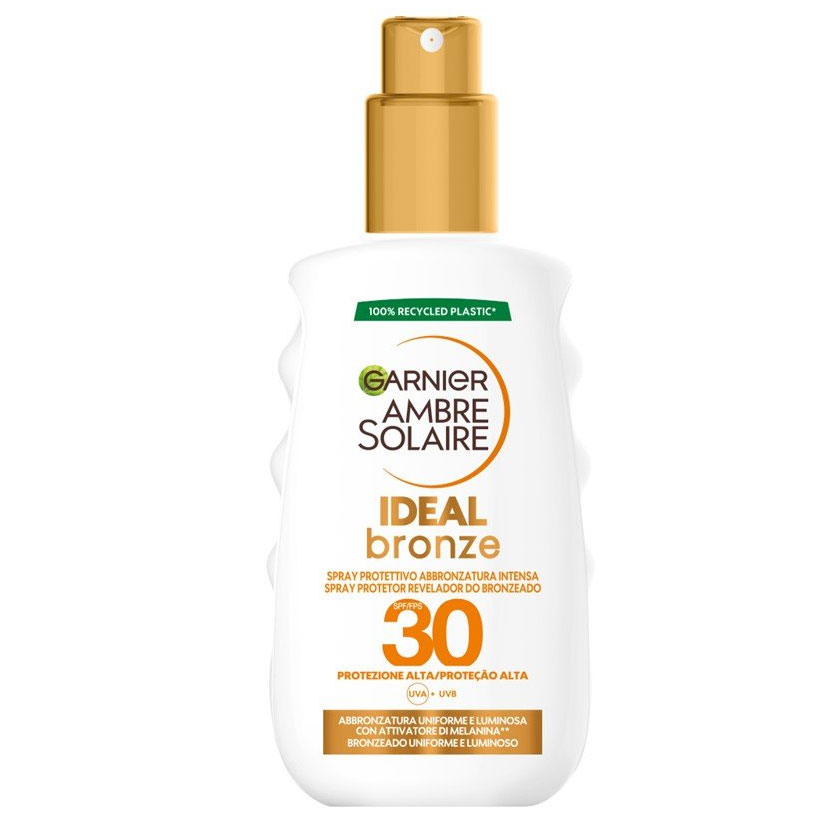 اسپری آفتاب گارنیه مدل ideal bronzluk حجم 200 میلی لیتر