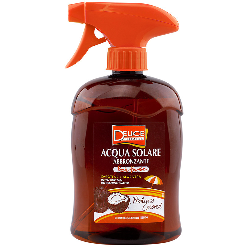 اسپری برنز کننده دیلیس مدل acqua solare حجم 500 میلی لیتر
