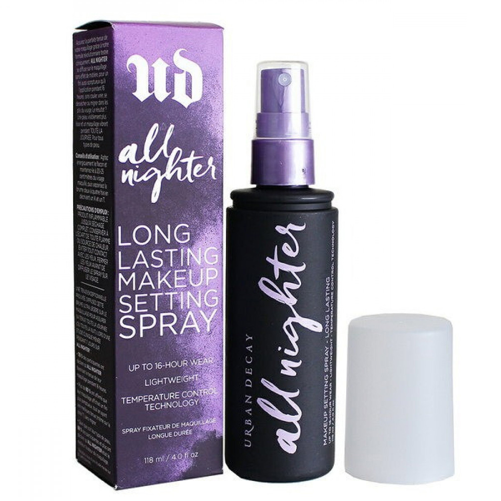اسپری تثبیت کننده آرایش اربن دیکی مدل all nighter حجم 118 میلی لیتر
