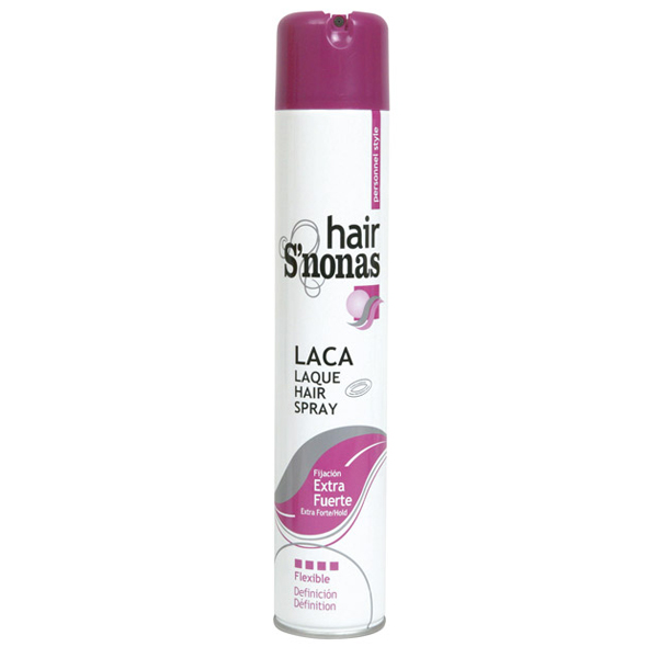 اسپری حالت دهنده مو اسنوناس مدل extra fuerte حجم 400 میلی لیتر