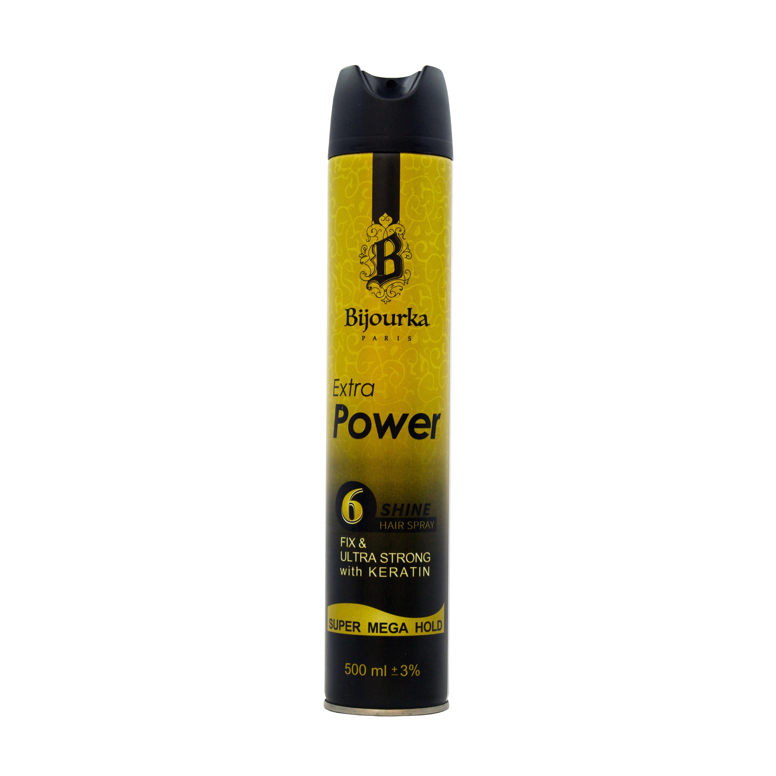 اسپری حالت دهنده مو بیجورکا مدل extra power حجم 500 میلی لیتر