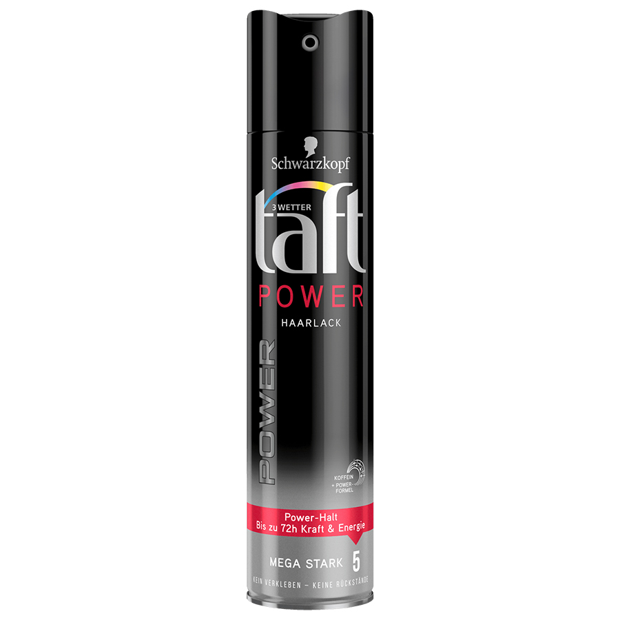 اسپری حالت دهنده مو تافت سری power haarlack مدل mega stark 5 حجم 300 میلی لیتر