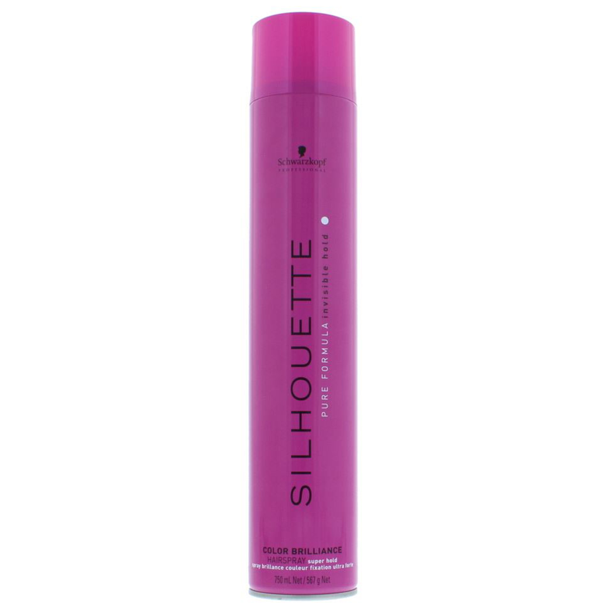 اسپری حالت دهنده مو شوآرزکوف مدل professional silhouette colour brilliance حجم 750 میلی لیتر