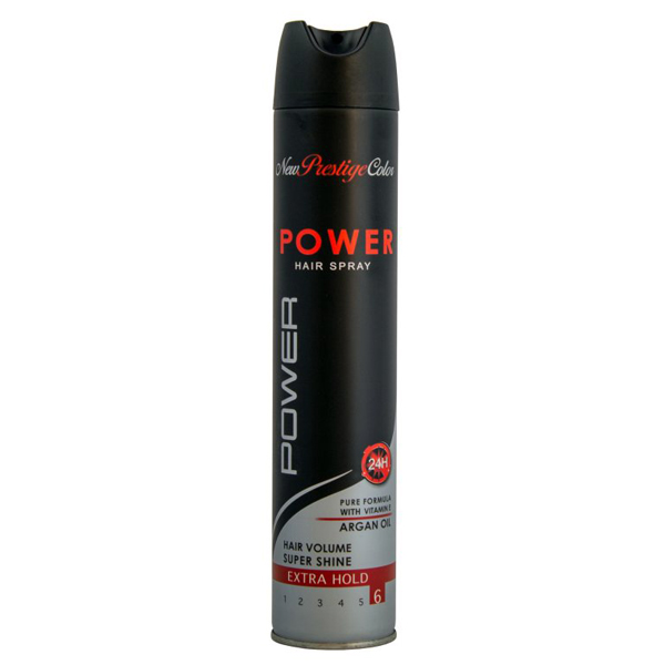 اسپری حالت دهنده مو نیو پرستیژ کالر مدل super shine حجم 500 میلی لیتر