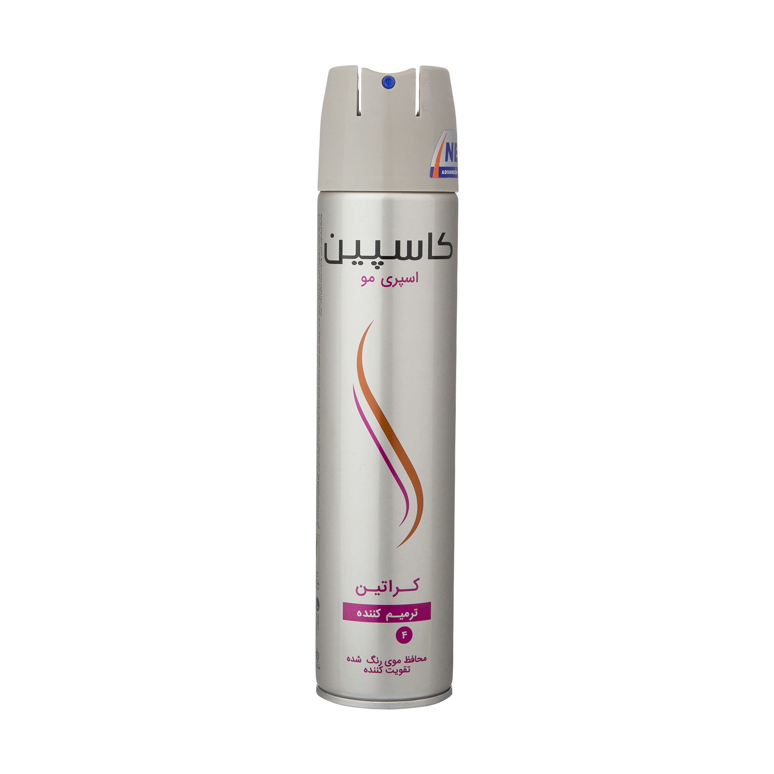 اسپری حالت دهنده مو کاسپین مدل keratin حجم 250 میلی لیتر