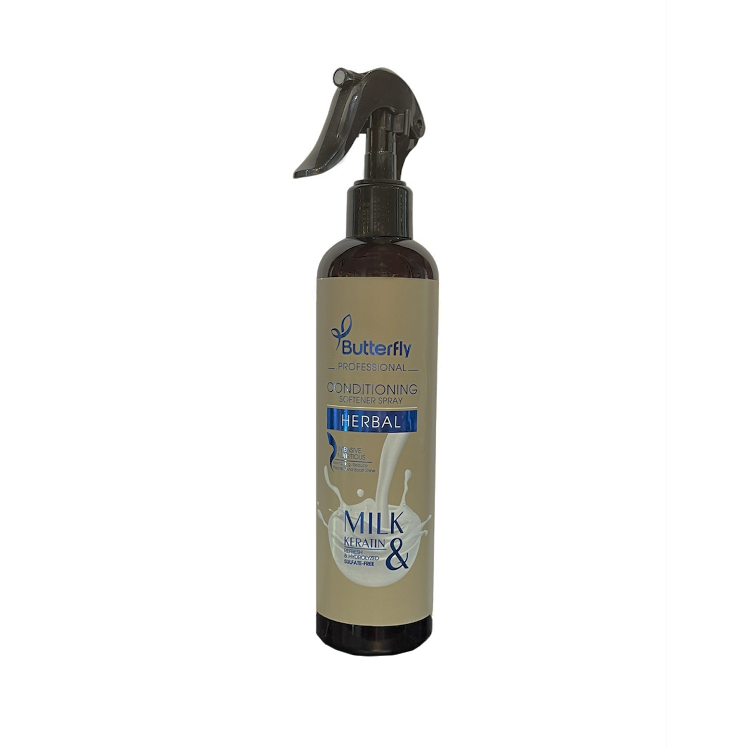 اسپری دو فاز مو باترفلای مدل 01 herbal حجم 300 میلی لیتر