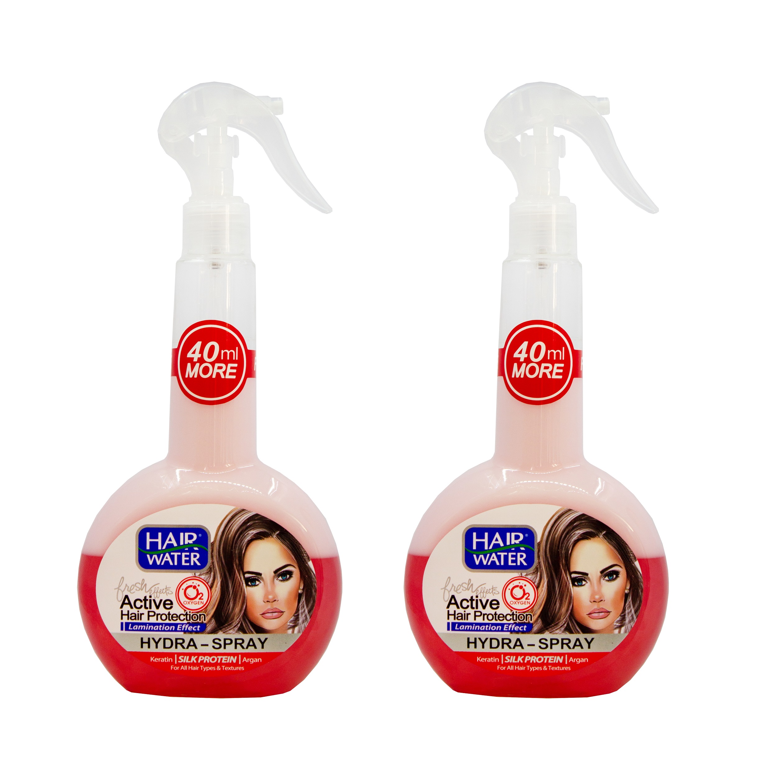اسپری دو فاز مو کامان مدل active protection حجم 260 میلی لیتر مجموعه 2 عددی