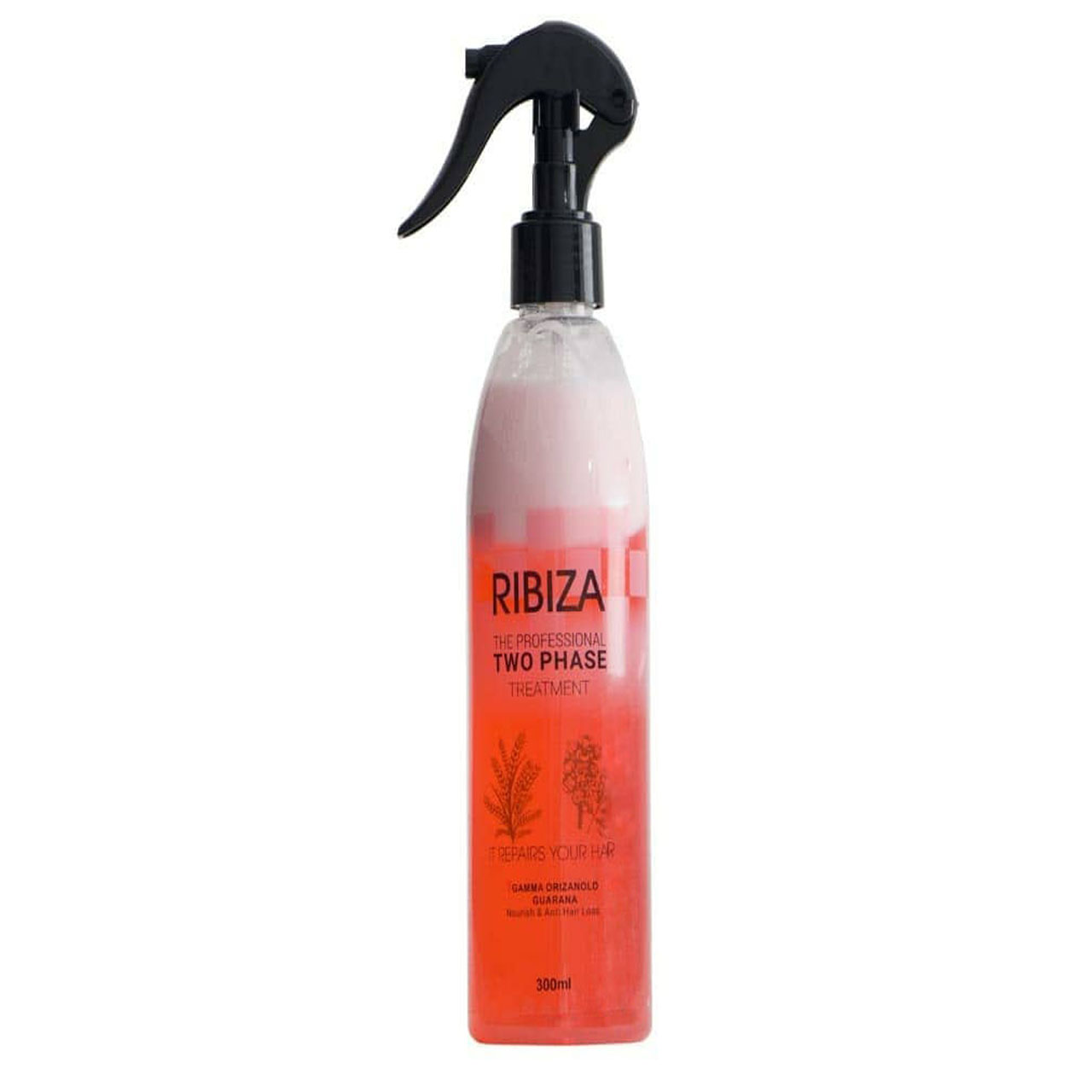 اسپری دوفاز مو ریبیزا مدل gamma orizanolo حجم 300 میلی لیتر