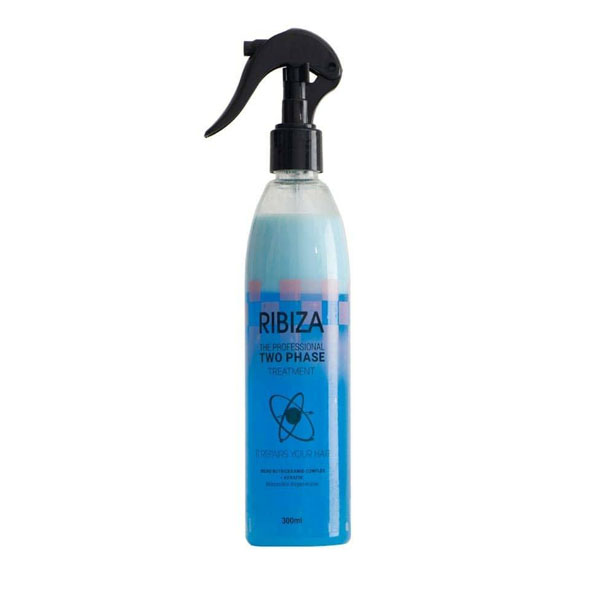اسپری دوفاز مو ریبیزا مدل keratin comolex حجم 300 میلی لیتر