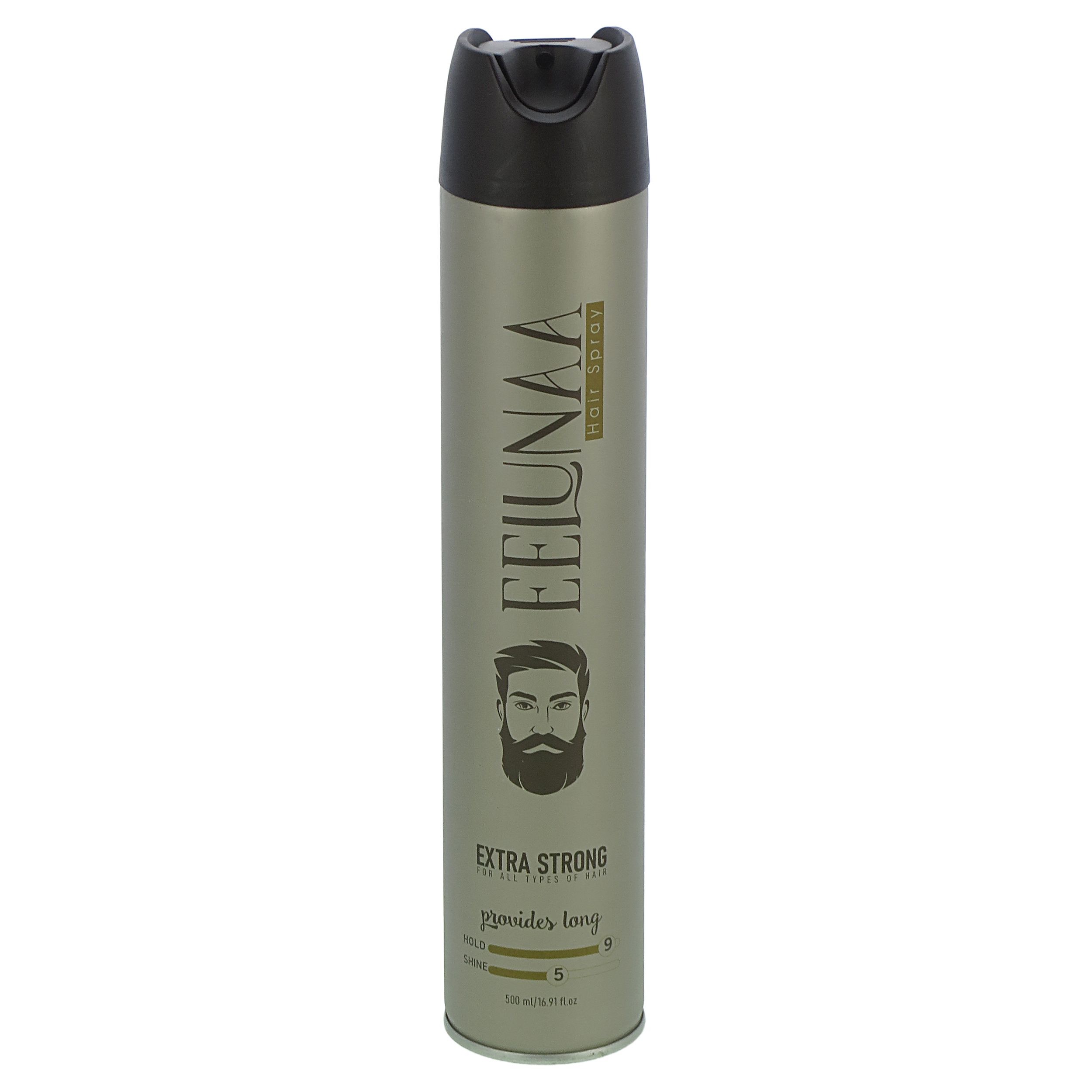 اسپری مو ایل اونا مدل extra strong حجم 500 میلی لیتر