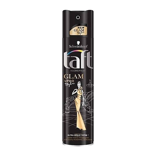 اسپری مو تافت مدل glam 4 حجم 250 میلی لیتر