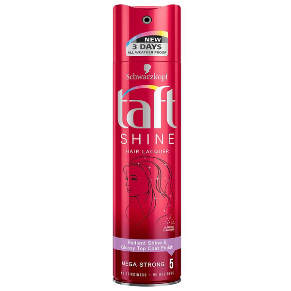 اسپری مو تافت مدل shine sunsi حجم 200 میلی لیتر