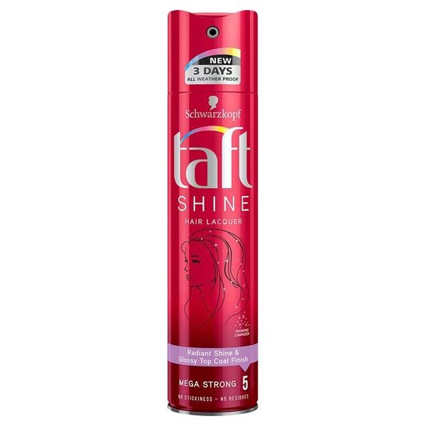 اسپری مو تافت مدل shine حجم 250 میلی لیتر