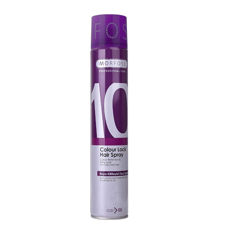 اسپری مو مورفوس مدل colour lock حجم 400 میلی لیتر