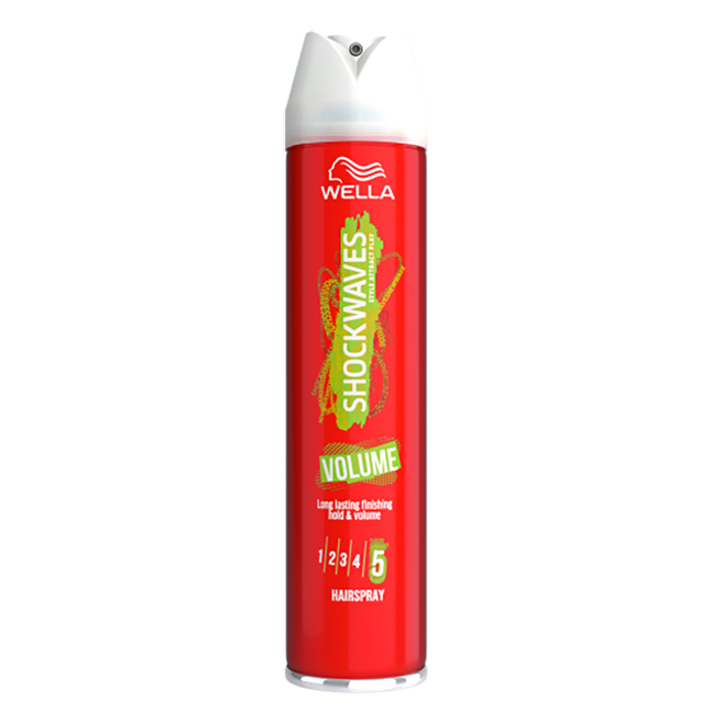 اسپری مو ولا مدل shockwaves volume حجم 250 میلی لیتر