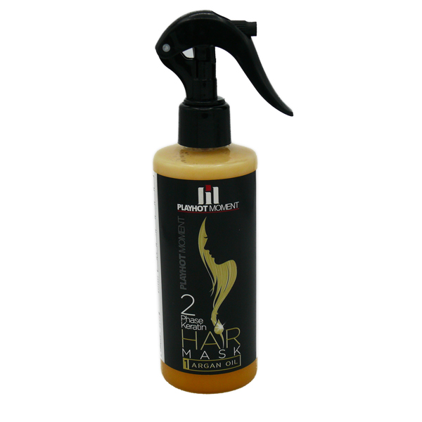 اسپری مو پلی هات مدل argan oil حجم 280 میلی لیتر