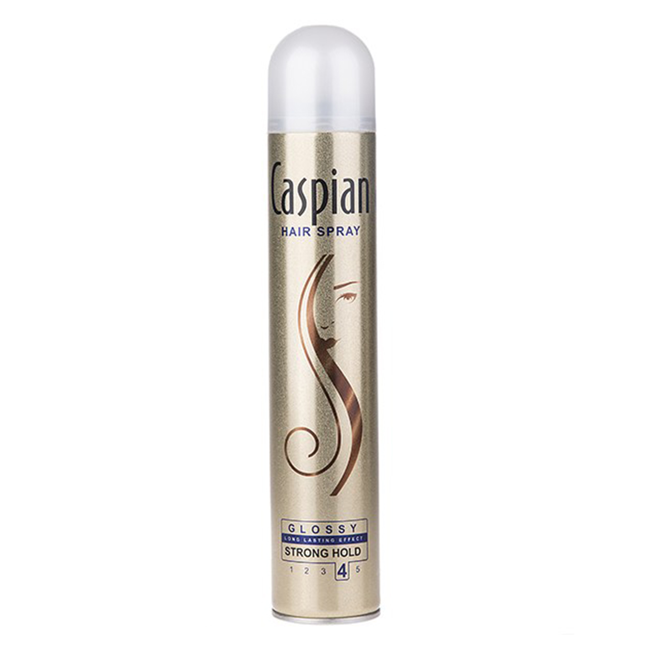اسپری مو کاسپین مدل hair spray gloss حجم 500 میلی لیتر