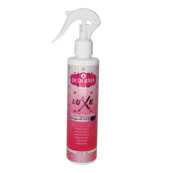 اسپری نرم کننده موی دکتر درما مدل luxe حجم 250 میلی لیتر