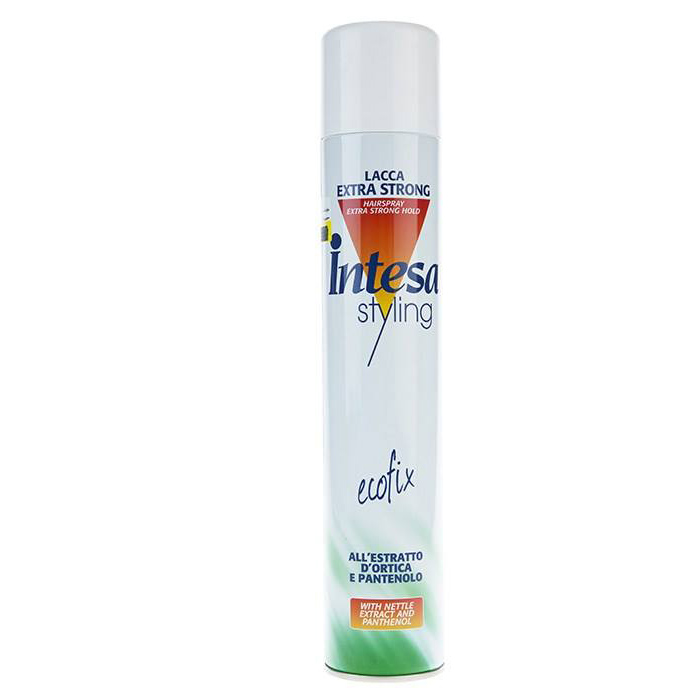 اسپری نگهدارنده حالت مو اینتسا مدل ecofix حجم 300 میلی لیتر