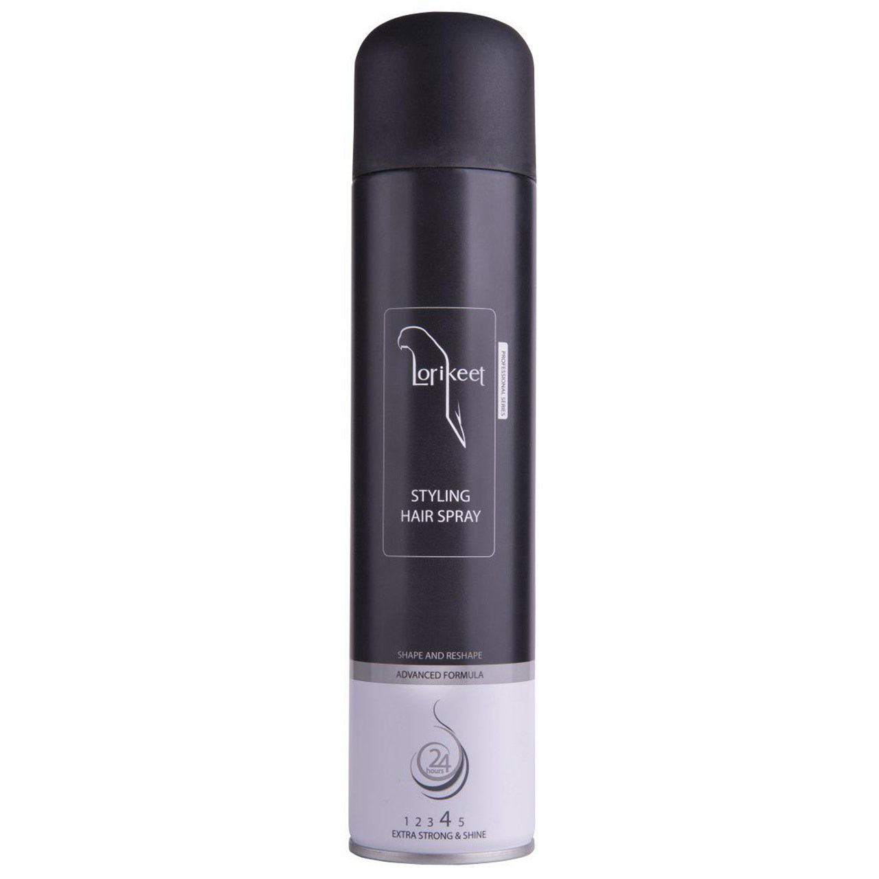 اسپری نگهدارنده حالت مو لاریکیت مدل extra strong and shine حجم 250 میلی لیتر