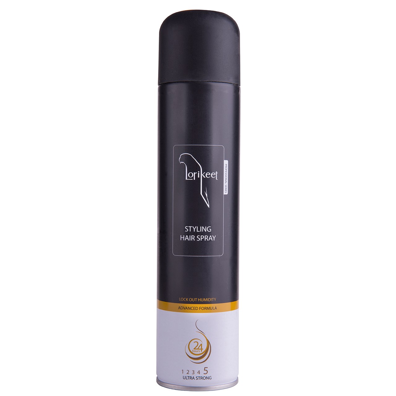 اسپری نگهدارنده حالت مو لاریکیت مدل ultra strong حجم 250 میلی لیتر