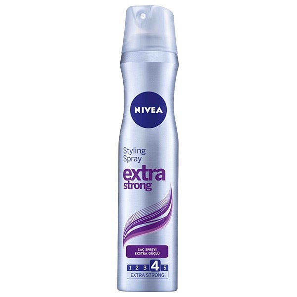 اسپری نگهدارنده حالت مو نیوآ مدل extra strong حجم 250 میلی لیتر