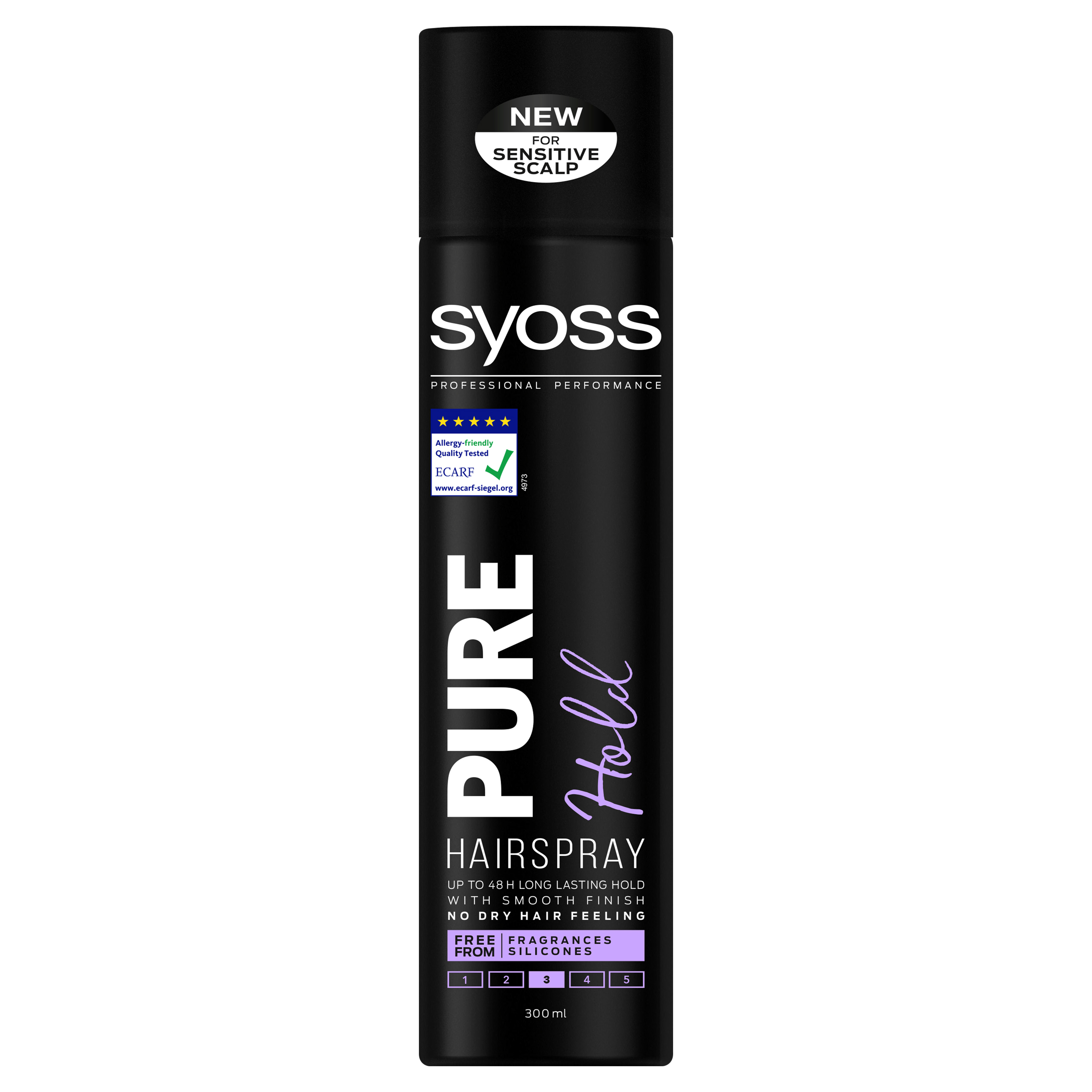 اسپری نگهدارنده مو سایوس مدل pure hold حجم 300 میلی لیتر