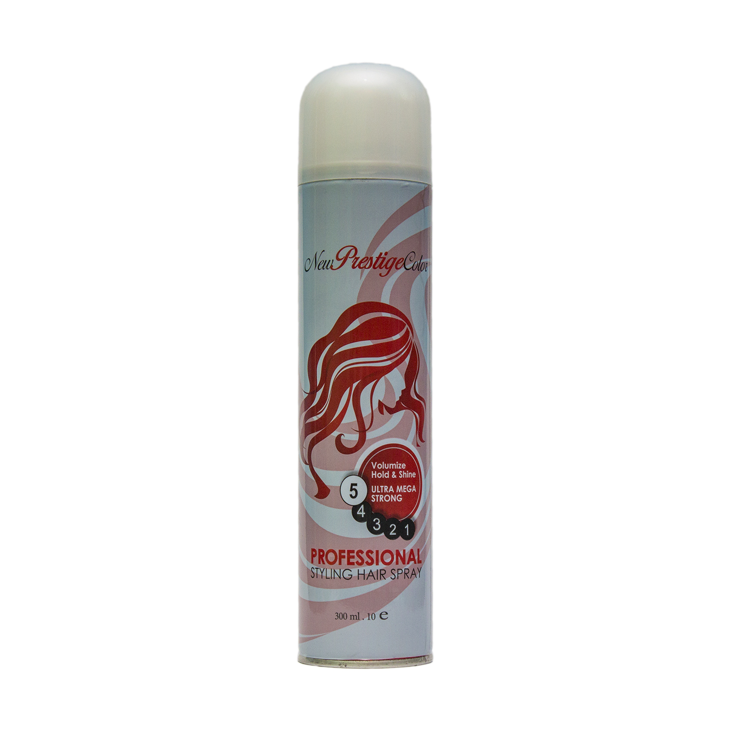 اسپری نگهدارنده مو پرستیژ مدل ultra mega strong حجم 300 میلی لیتر